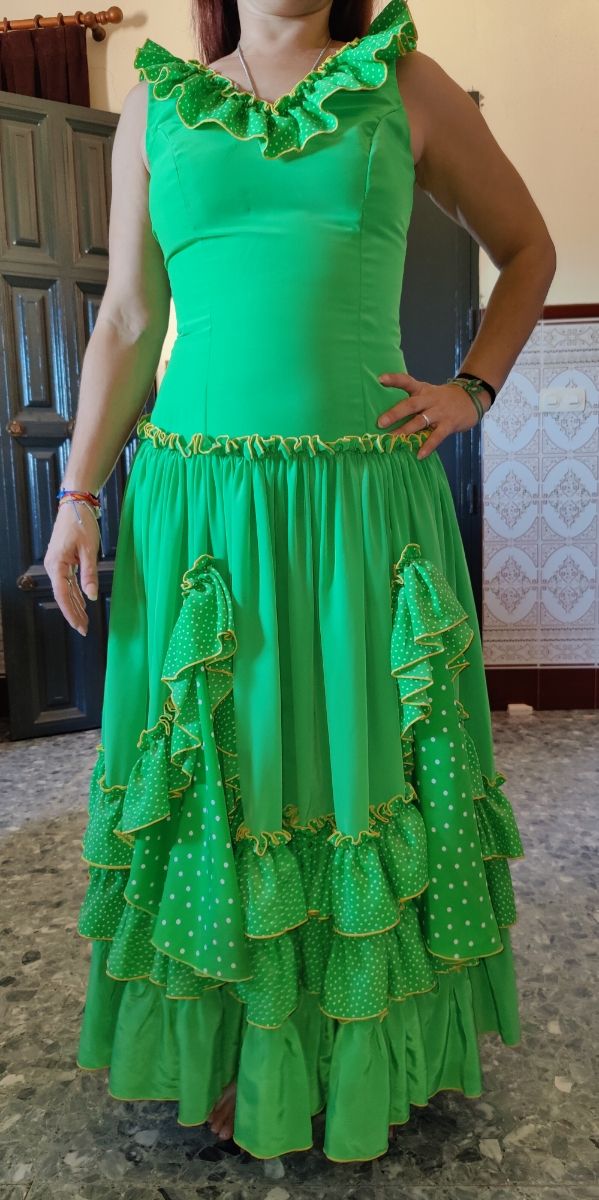 Vestido Flamenca + Mantón