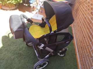 Bugaboo gemelar - Carro doble