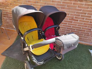 Bugaboo gemelar - Carro doble