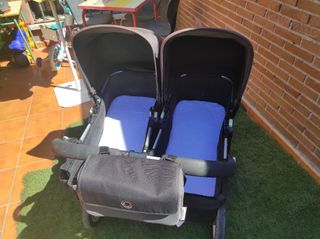 Bugaboo gemelar - Carro doble