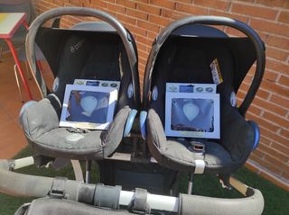 Bugaboo gemelar - Carro doble