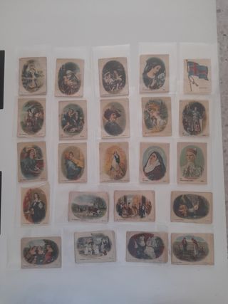 Cromos seda antiguos (23)