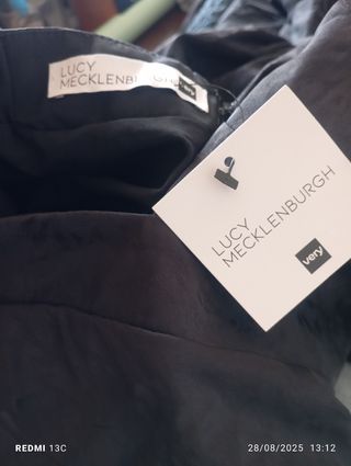 Vestido Preto Lucy Mecklenburgh - Midi