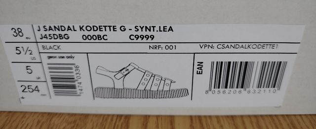 Sandalias Geox niña - Talla 38