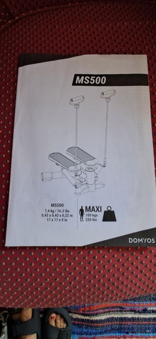 Stepper Domyos 500 c/bandas