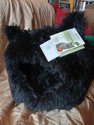 Cama Gato Negra Zoofari