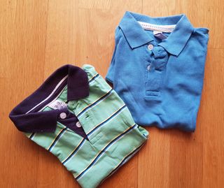 2 polos manga corta niño T 2-3 años Zara