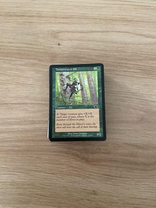 Mazo verde cartas Magic The Gathering