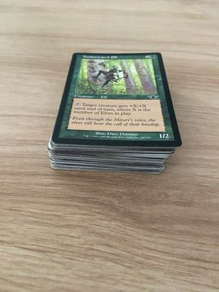Mazo verde cartas Magic The Gathering