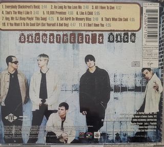 CD Backstreet Boys - Backstreet's Back