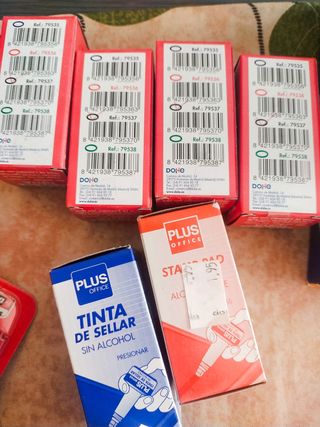 Tinta sellos Plus Office - 6uds
