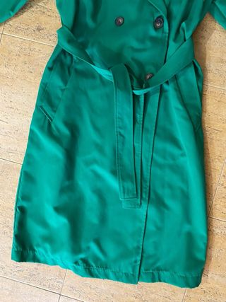 Gabardina verde