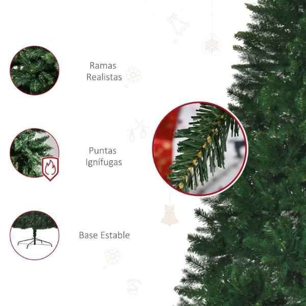 Árvore de Natal Artificial 240 cm com 1500 Ramos