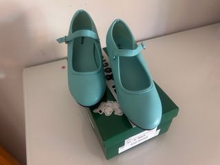 Zapatos El Rocío verde agua niña 33