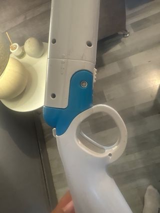 Escopeta Wii: accesorio blanco