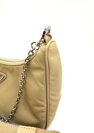 Bolso Prada Re-Edition 2005 Beige