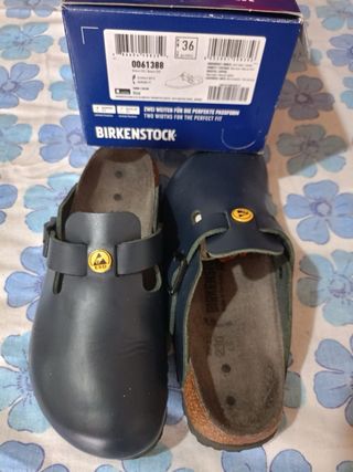 Birkenstock Sabot - Blu - 36