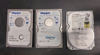3 HDD IDE Maxtor Seagate