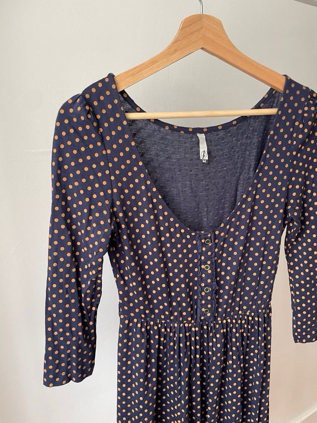 Vestido Stradivarius lunares M