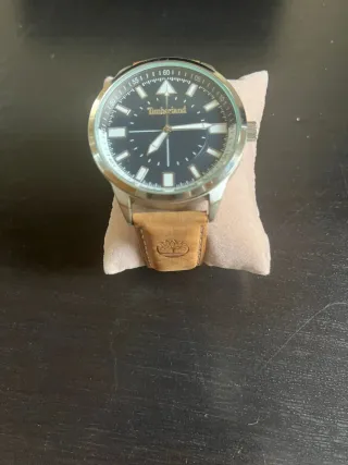 Reloj Timberland 45mm- marrón y azul marino
