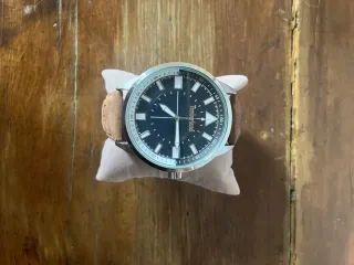 Reloj Timberland 45mm- marrón y azul marino