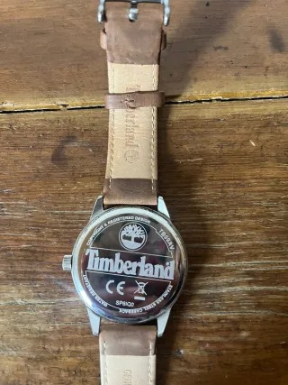 Reloj Timberland 45mm- marrón y azul marino