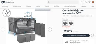 Parque cuna Kinderkraft