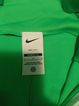 Sudadera Nike Dry Fit Verde