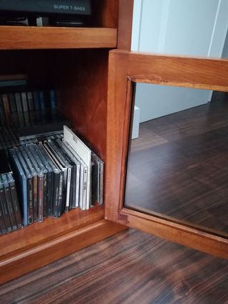 REBAJADO Mueble auxiliar de madera de haya maciza