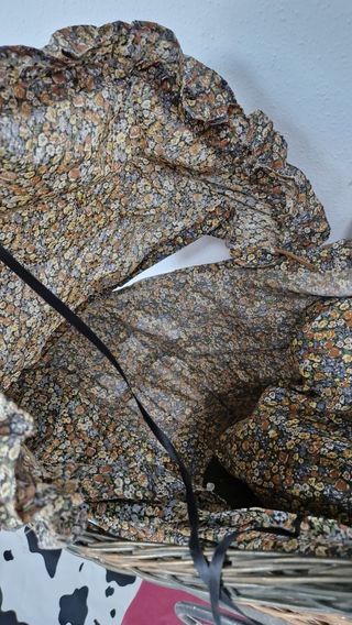 Cochecito bebé mimbre vintage