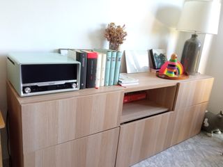 Mueble TV Ikea -Madera-Beige