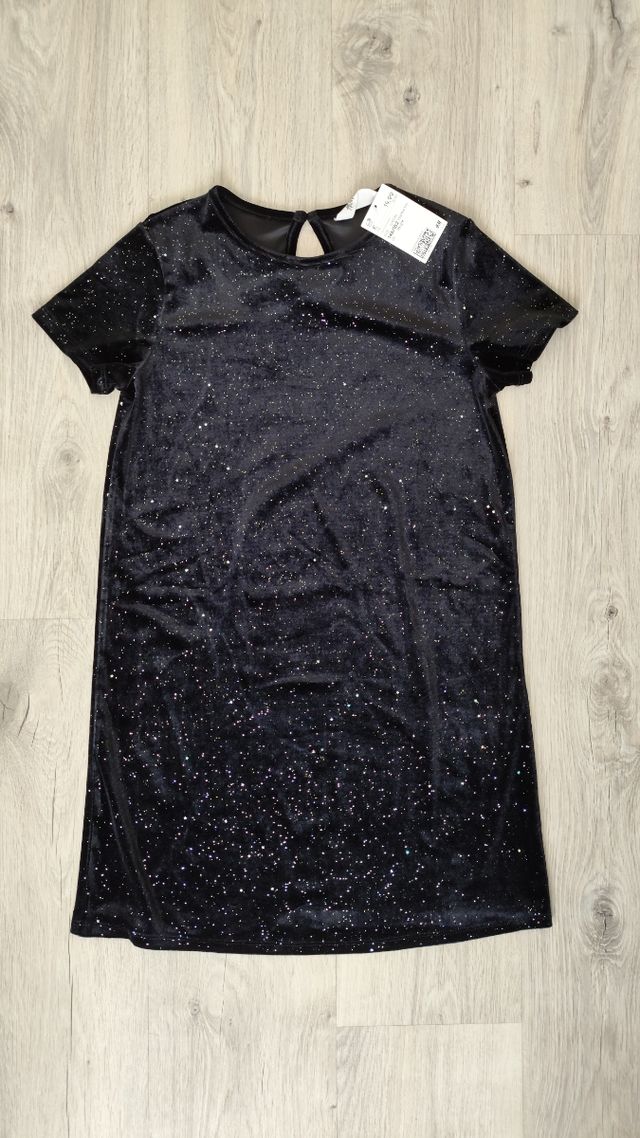 Vestido niña H&M brillo