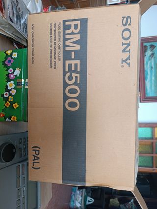 Sony RM-E500: Editor Video