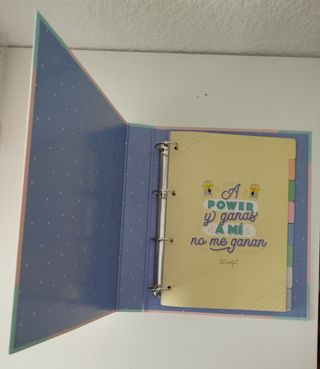 Carpeta anillas - Separadores carton