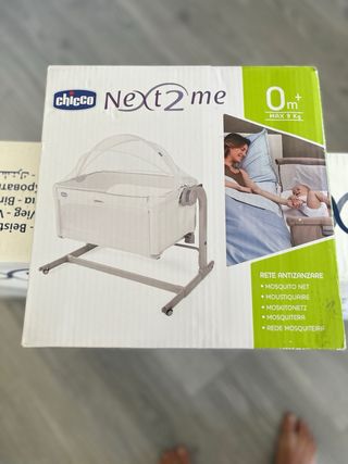 Cuna colecho Chicco Next2Me Dream azul marino