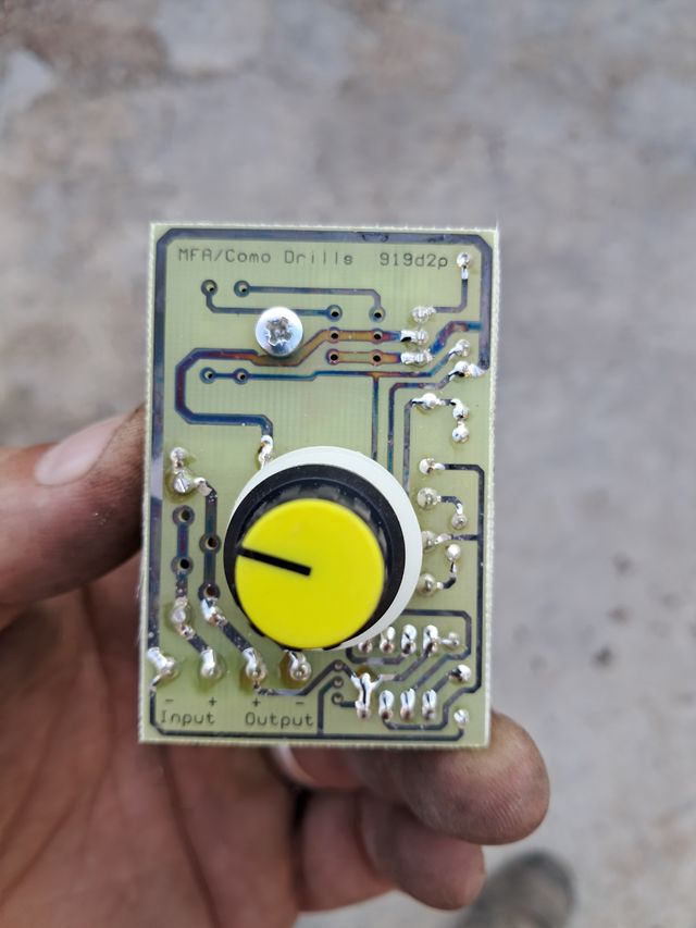 Potenciómetro CC - MFR/Como Drills 919d2p