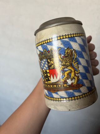 Jarra cerveza alemana vintage