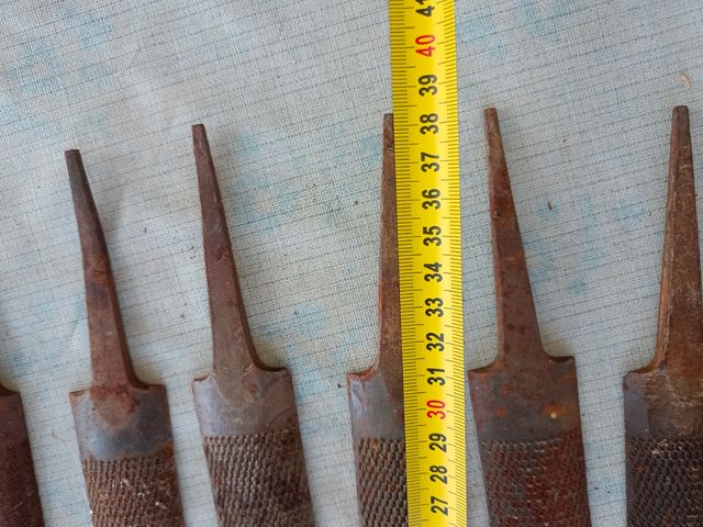 Lote de  limas Bellota usadas