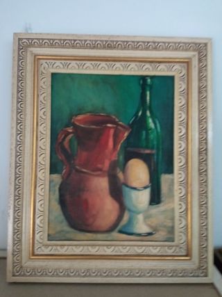 Cuadro al óleo: Bodegón