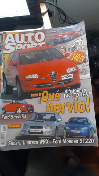 Revista Auto Hebdo Sport año 2003
