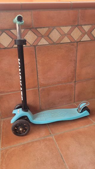 Patinete infantil azul - a partir 3 años