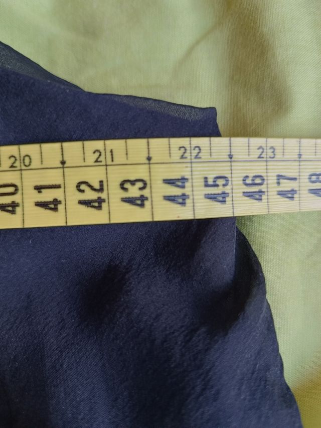 Vestido negro seda sin manga