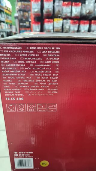 Sega circolare Einhell TE-CS 190