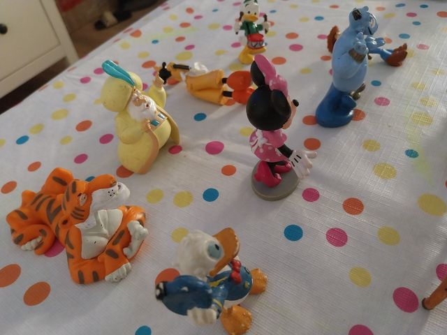 12 Figuras Disney PVC