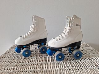 Patines Jack London Blancos, talla 33