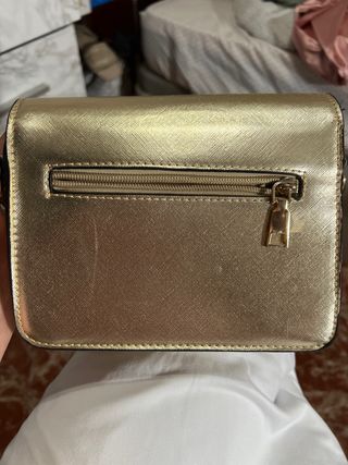 Bolso bandolera dorado
