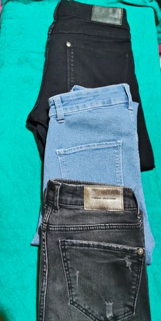 Vaqueros mujer - 34 - 3 unidades