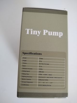 Mini Bomba Portátil 4 en 1