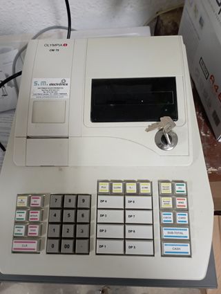 Caja registradora Olimpia CM 75