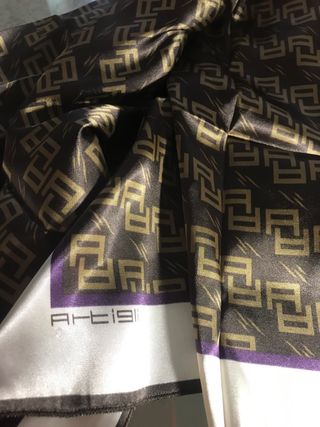 foulard vintage 78x67 cm